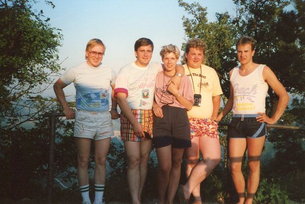 Team Taimi ja Team Vuorinen Sam Marinon GP 250 1987